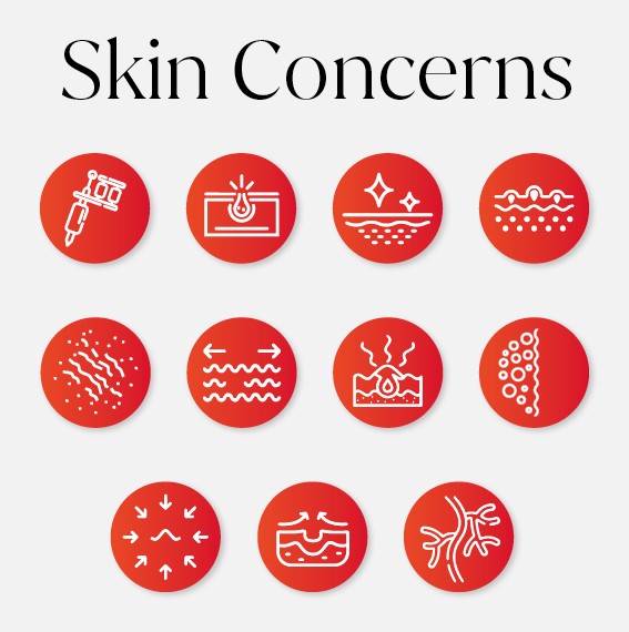 Skin Conditions icons square banner